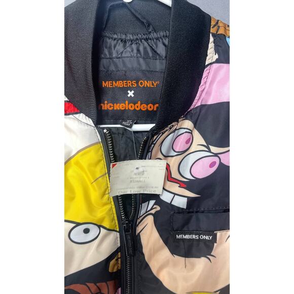 Members Only Nickelodeon  bomber jacket XS Rugrats
Hey Arnold Ren Stumpy CatDog - Picture 13 of 14